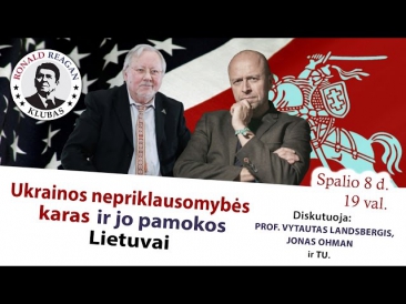 Diskusija: Ukrainos nepriklausomybės karas ir jo pamokos Lietuvai