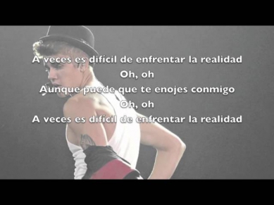 Hard 2 Face Reality- Justin Bieber ft Poo Bear - Letra traducida al español-
