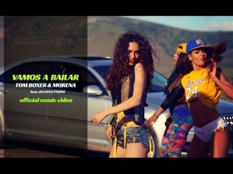 Tom Boxer & Morena - Vamos a bailar feat Juliana Pasini Official Music Video (Brasil 2014)