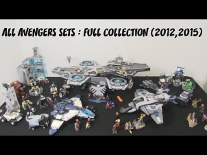 LEGO Marvel Avengers Sets : Full Collection (2012,2015)