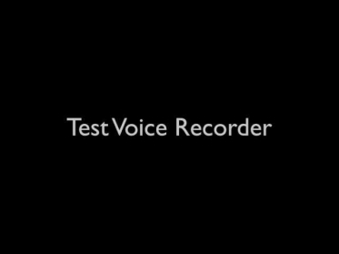 Софтовые бредни: Test Voicerecorder.app (ios)
