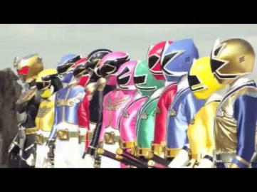 Power Rangers Megaforce/Samurai Team Up Opening