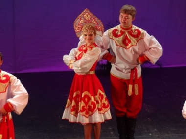 Русский народный танец, Калинка Малинка. Саратов. Влог: Россия 2013, Ч19