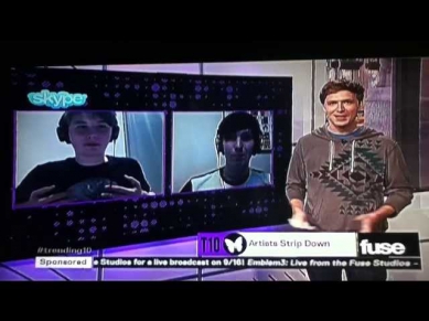 Dan and Phil on Fuse 13.09.13