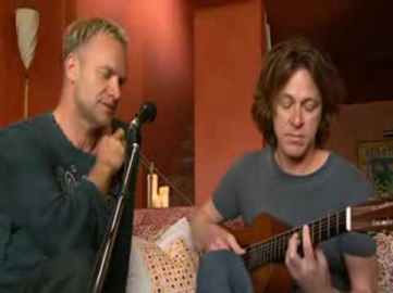 STING SHAPE OF MY HEART LIVE PERFORMANCE WITH GUITAR