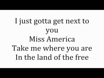 Nick Carter - Miss America (Lyrics on Screen)