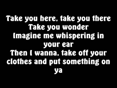 Usher - Scream (Lyrics On Screen)