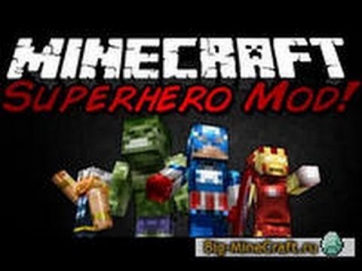 Супер-герои в Minecraft - Битва - Тор, Капитан Америка, Железный Человек и ХАЛК!