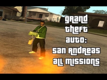 GTA San Andreas - All Missions Marathon HD