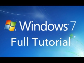 Windows 7: FULL TUTORIAL (Basics)