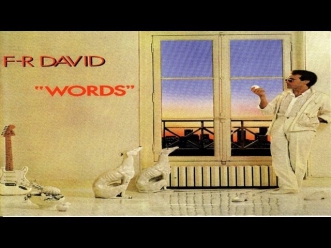 F.R. David - Words don't come easy - High Quality Official Music Video