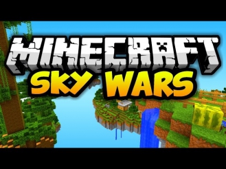Minecraft SkyWars→2:Тащим
