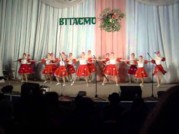 Русский танец в современном стиле(Глухов, школа №3)