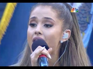 Ariana Grande performing the National Anthem at the Seattle Seahawks game - NFL Football [HD]
