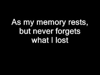 Green Day - Wake Me Up When September Ends (with lyrics on screen)