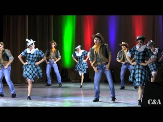 Country Cowboy Dance Кантри Ковбойский Танец