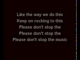 Please don't stop the music - Karaoke