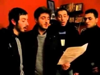 Гимн Украины в исполнении грузинского ансамбля