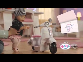 Интерактивный скутер для куклы BABY born