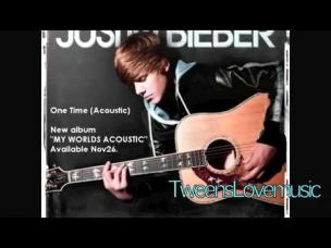 Justin Bieber - One Time acoustic version