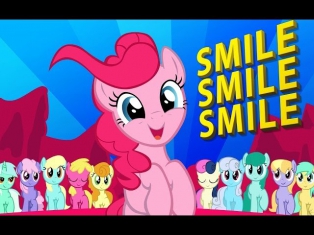 Новый клип песне Smile Пинки Пай (май литл пони)