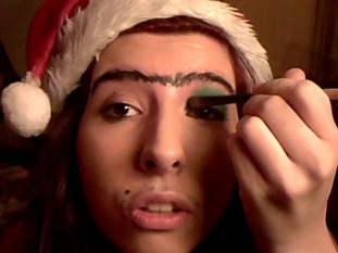 Ute's Weihnachts-make up