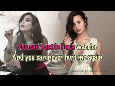 Demi Lovato - Warrior [ Karaoke / Instrumental ]