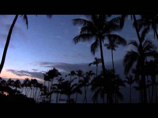 Звуки раннего утра на Гаваях. Океан и пение птиц.