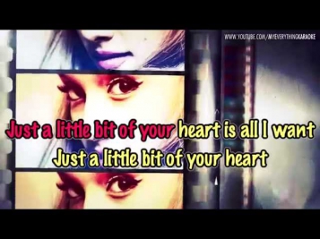 Ariana Grande - Just A Little Bit Of Your Heart [ Karaoke / Instrumental ]