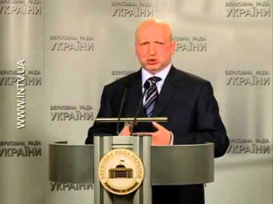 Турчинов призвал Россию прекратить агрессию и пиратство