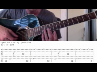 Guitar Lesson - Twin Peaks Theme - Angelo Badalamenti (with Tab)