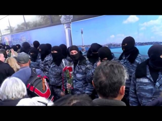 Беркуту слава!! В Крым вернули бойцы Спец подразделения Беркут.