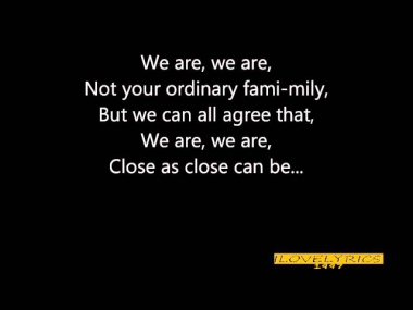 Keke Palmer - We Are Family (Ice Age 4) Lyrics on screen.