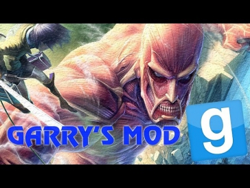 GMOD - Attack on Titan [Мини Игры в Garry's Mod] (Вторжение Гигантов)