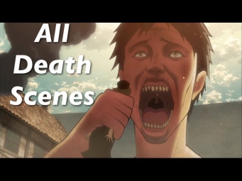 All Death Scenes - Attack on Titan (Shingeki no Kyojin)
