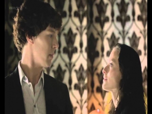 Sherlock BBC 2 сезон - Постой, любовь (Шерлок, Ирен)
