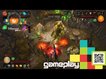Diablo 3 Gameplay Console Version / Геймплей Diablo 3 консольная версия Xbox 360