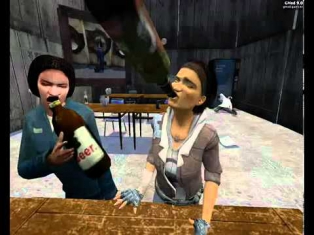 Half-Life 2 - Gmod ( камеди-клаб - Наша Таня Громко Плачет )