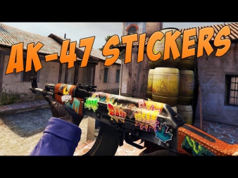 CS:GO - Sticker Combinations: AK-47