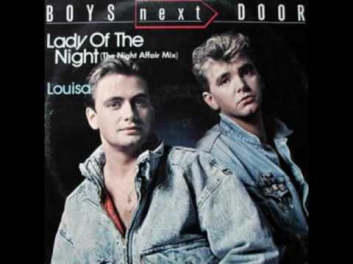 Boys Next Door - Lady Of The Night (Radio Version)